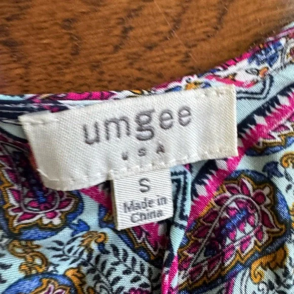 Umgee Boho long Open Kimono Duster - Picture 6 of 8